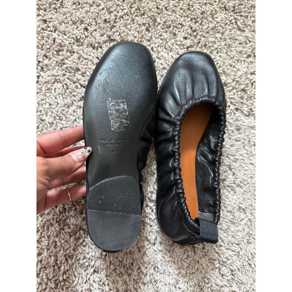 Rag & Bone Elly Leather Flats Size 36 - Picture 8 of 9